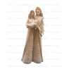 Holy Family Figurine with Inscriptions