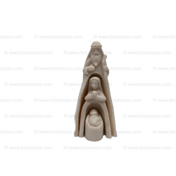 Escultura da Sagrada Família Aninhada Elegante