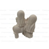 Donkey Ride Nativity Figurine