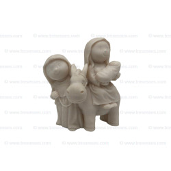 Donkey Ride Nativity Figurine