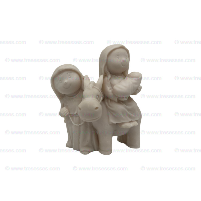 Donkey Ride Nativity Figurine