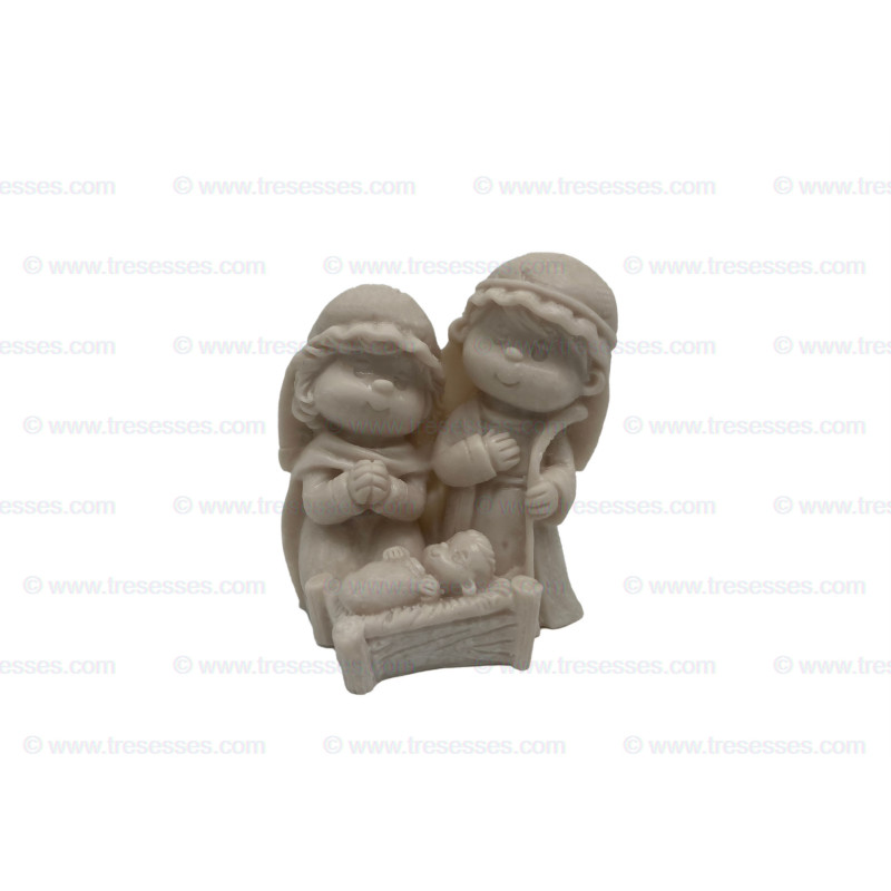 Holy Manger Nativity Figurine