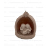 Miniature Arched Grotto Nativity Scene