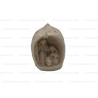 Nut-shaped Grotto Nativity Ornament