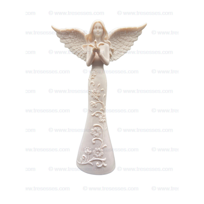 Floral Harmony Angel